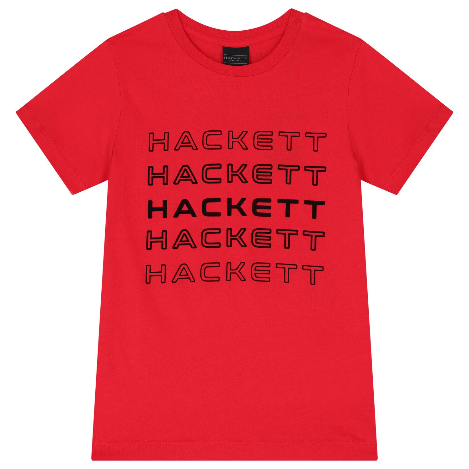 Boys Red Logo T-Shirt, 1, hi-res