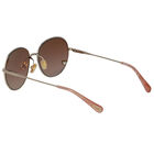 Girls Gold Aviator Sunglasses, 1, hi-res