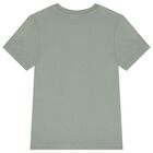 Boys Green Logo T-Shirt, 1, hi-res