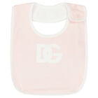 Baby Girls Pink Logo Babygrow Set, 1, hi-res