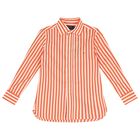 Boys Orange & White Logo Shirt, 1, hi-res