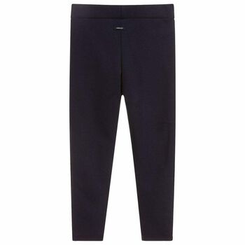 Girls Navy Leggings