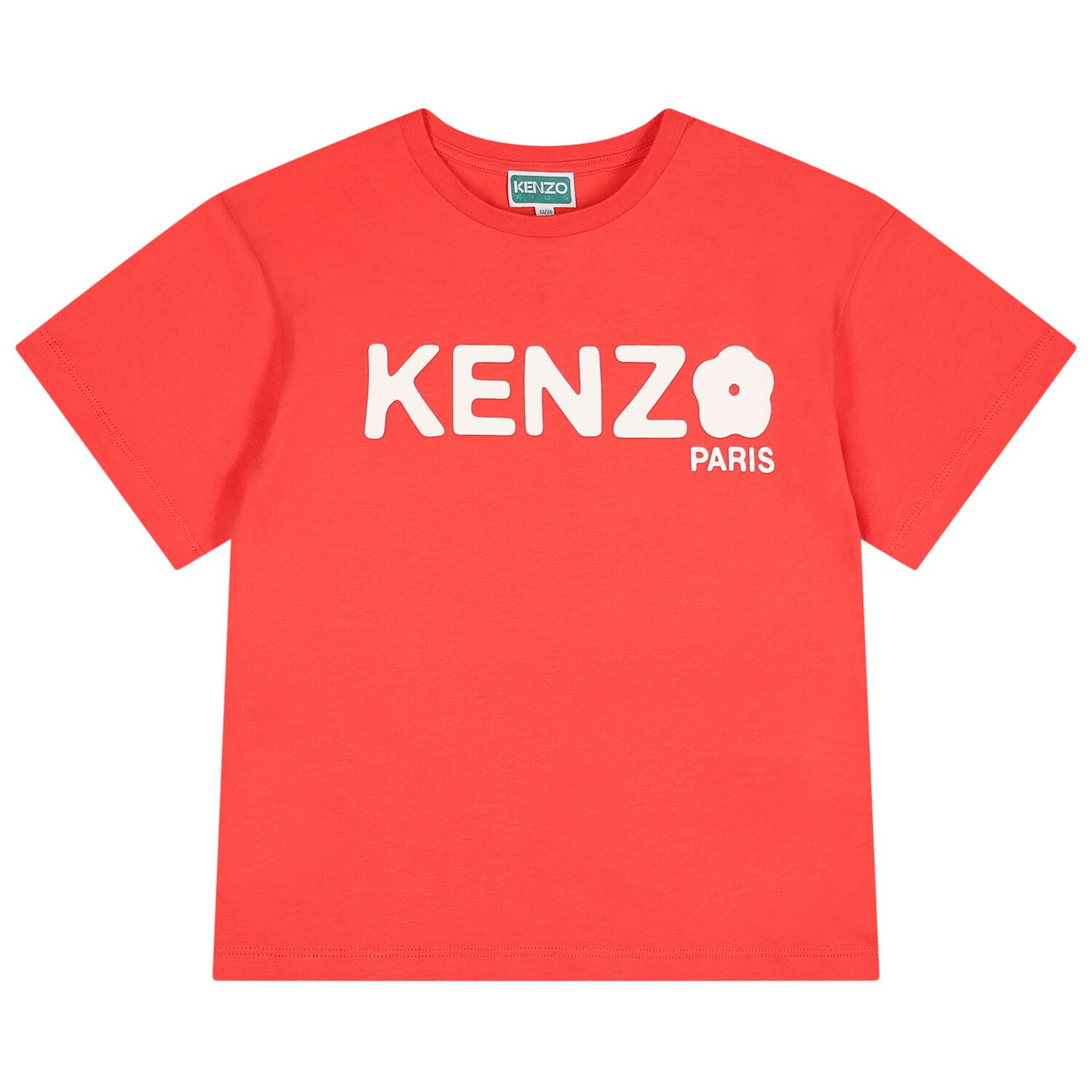 Girls Red Logo T-Shirt, 1, hi-res