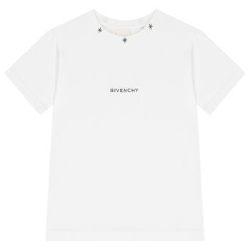 Boys White Logo T-Shirt
