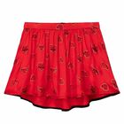 Girls Red Logo Skirt, 1, hi-res