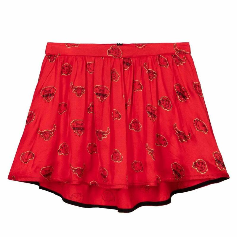 Girls Red Logo Skirt, 1, hi-res image number null