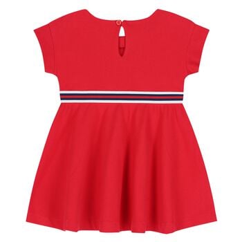 Younger Girls Red Heart Dress