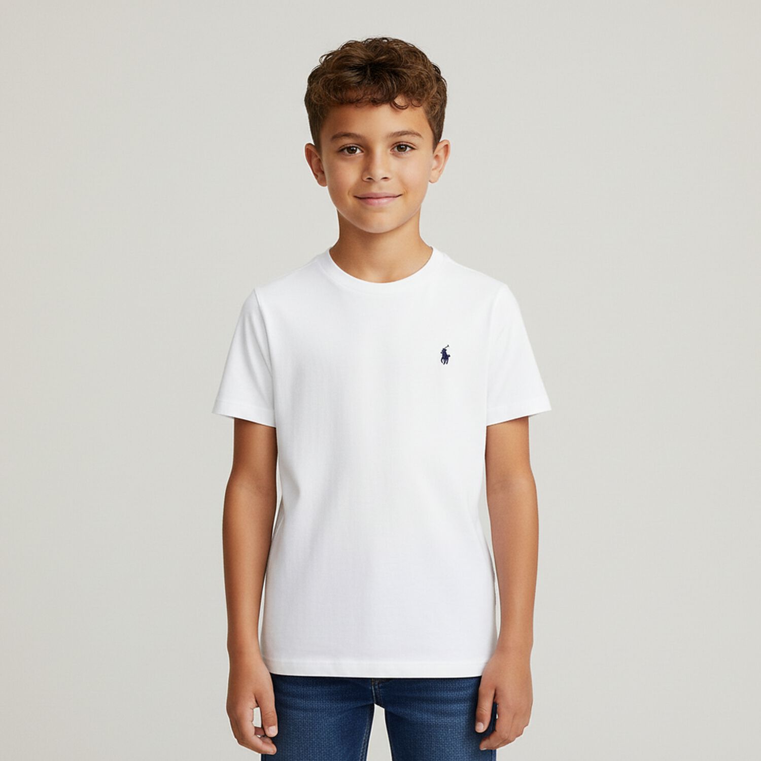 Boys Black, Grey & White Logo T-Shirts ( 3-Pack ), 2, hi-res