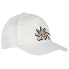 White Teddy Bear Logo Cap, 1, hi-res