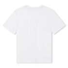 Boys White Logo T-Shirt, 2, hi-res