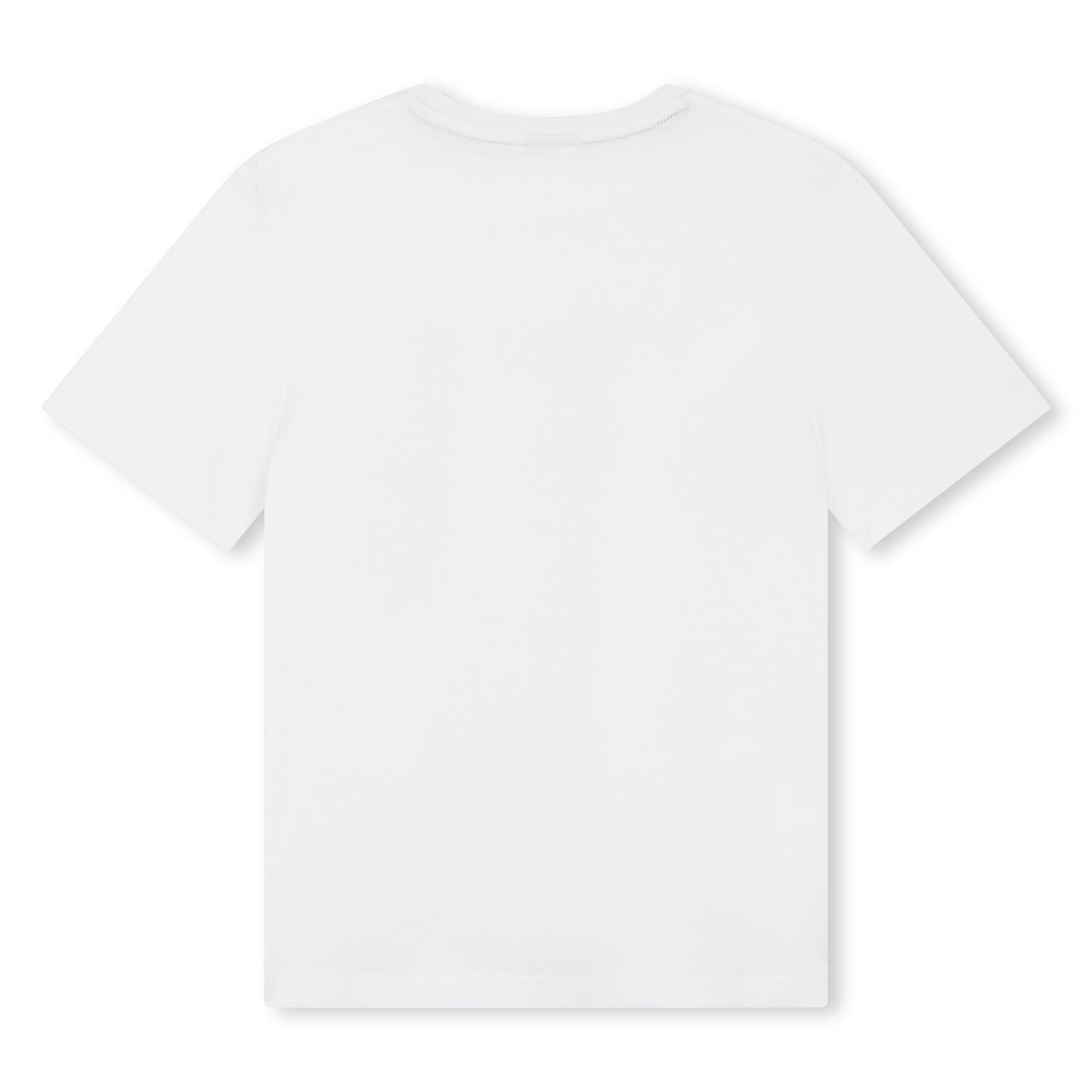 Boys White Logo T-Shirt, 2, hi-res