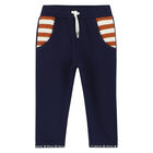 Baby Boys Navy Tracksuit Set, 1, hi-res