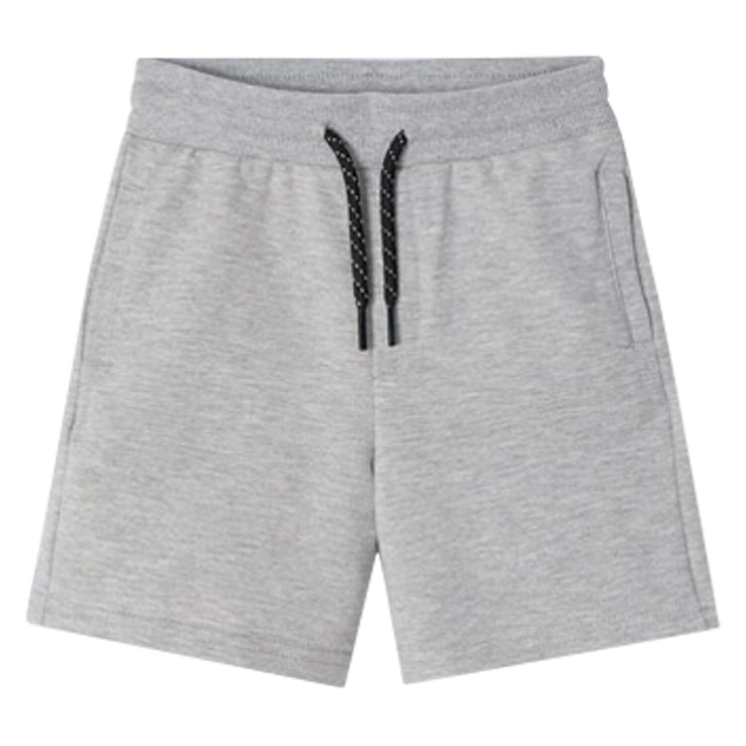Boys Grey Cotton Shorts, 3, hi-res