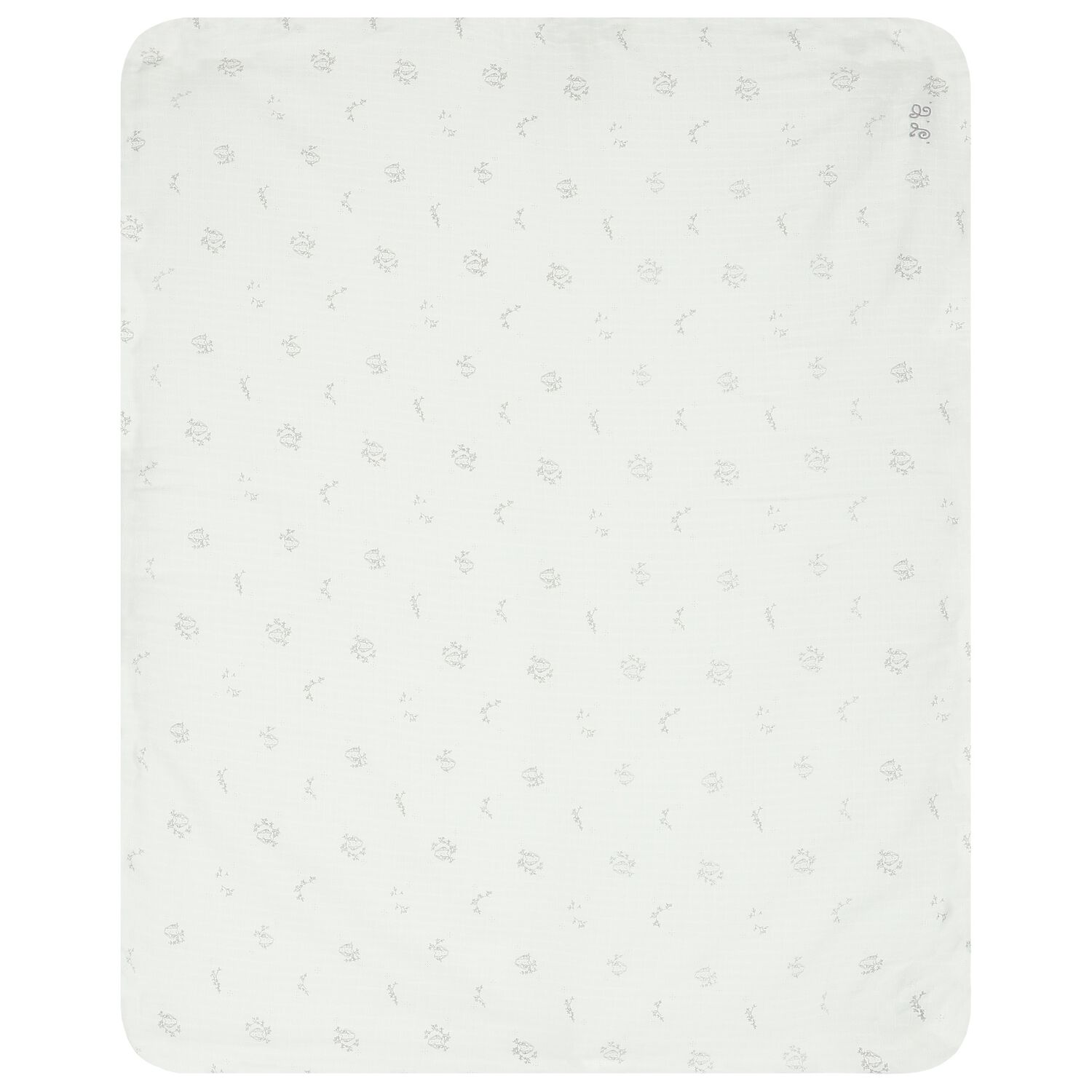 Ivory Rabbit Baby Blanket, 1, hi-res image number null
