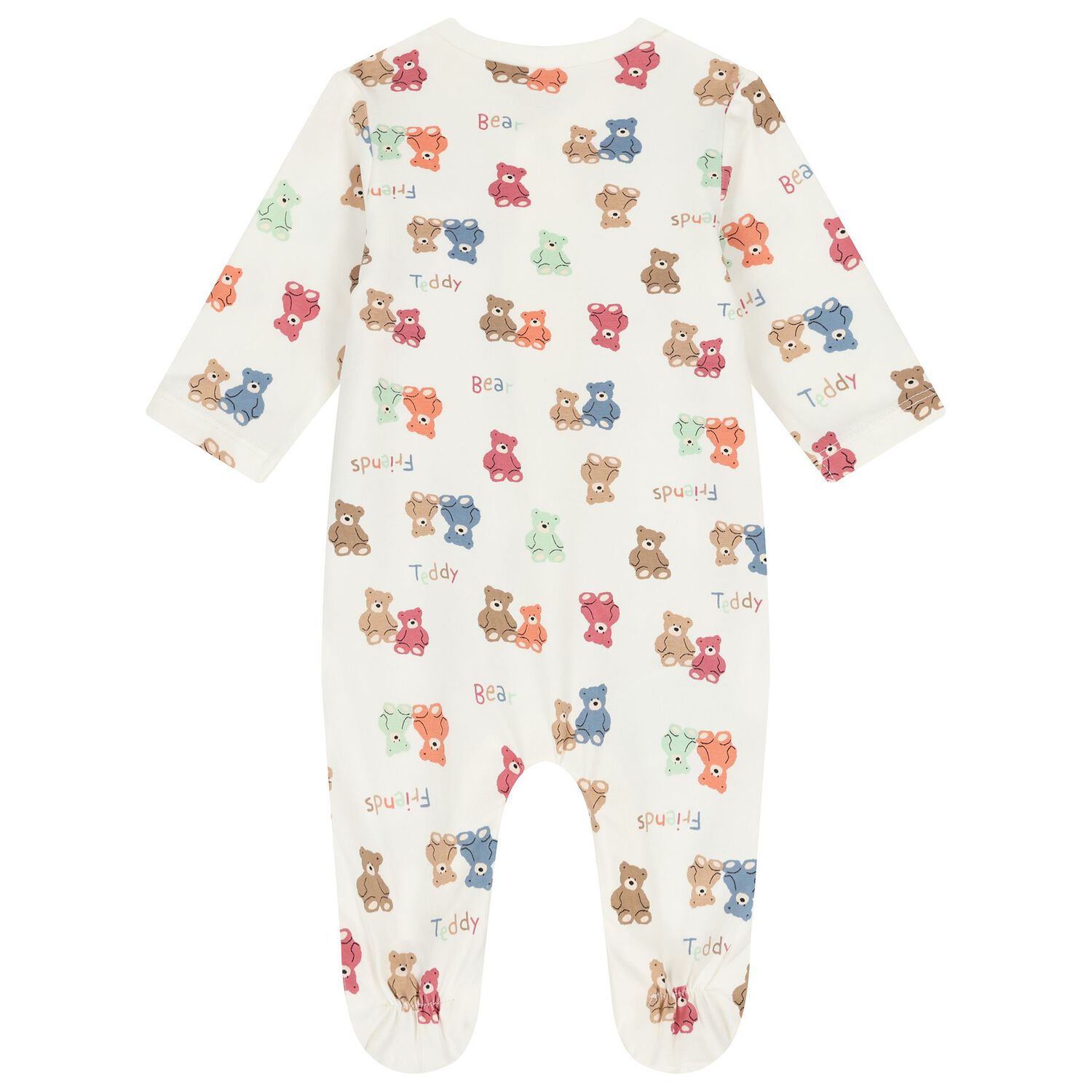 Baby Boys Ivory Babygrows ( 2-Pack ), 2, hi-res