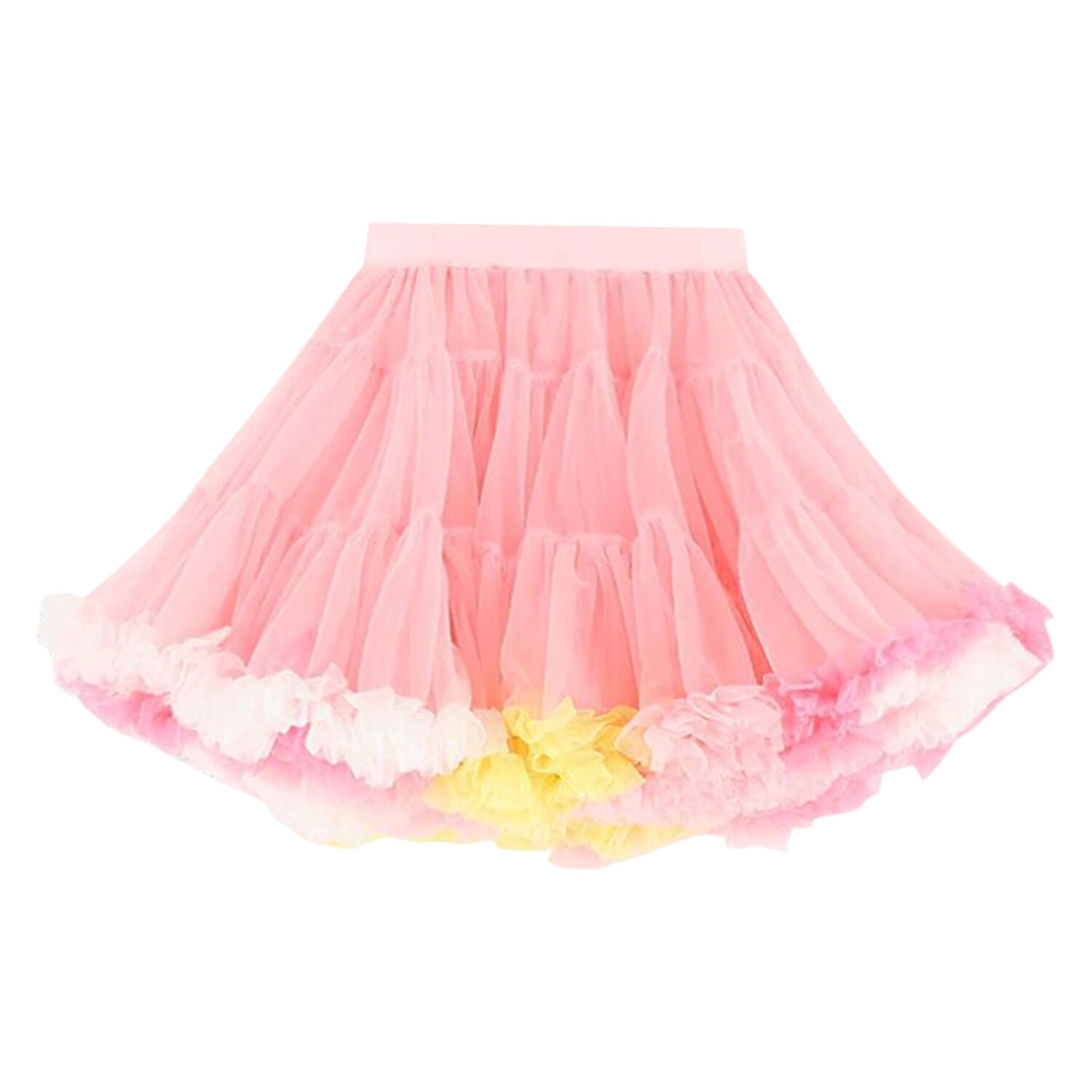 Girls Pink Tulle Skirt, 1, hi-res image number null