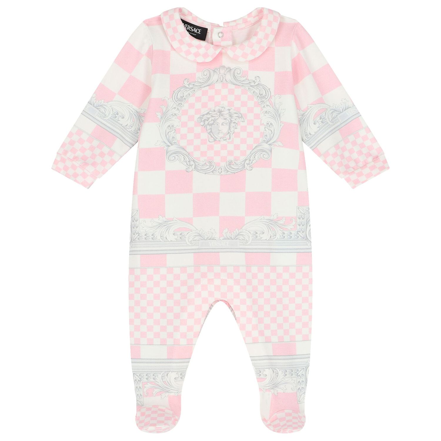 Baby Girls Pink Logo Babygrow Gift set, 2, hi-res