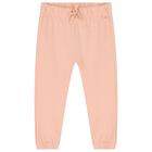 Younger Girls Pink & White 3-Piece Tracksuit Gift Set, 5, hi-res