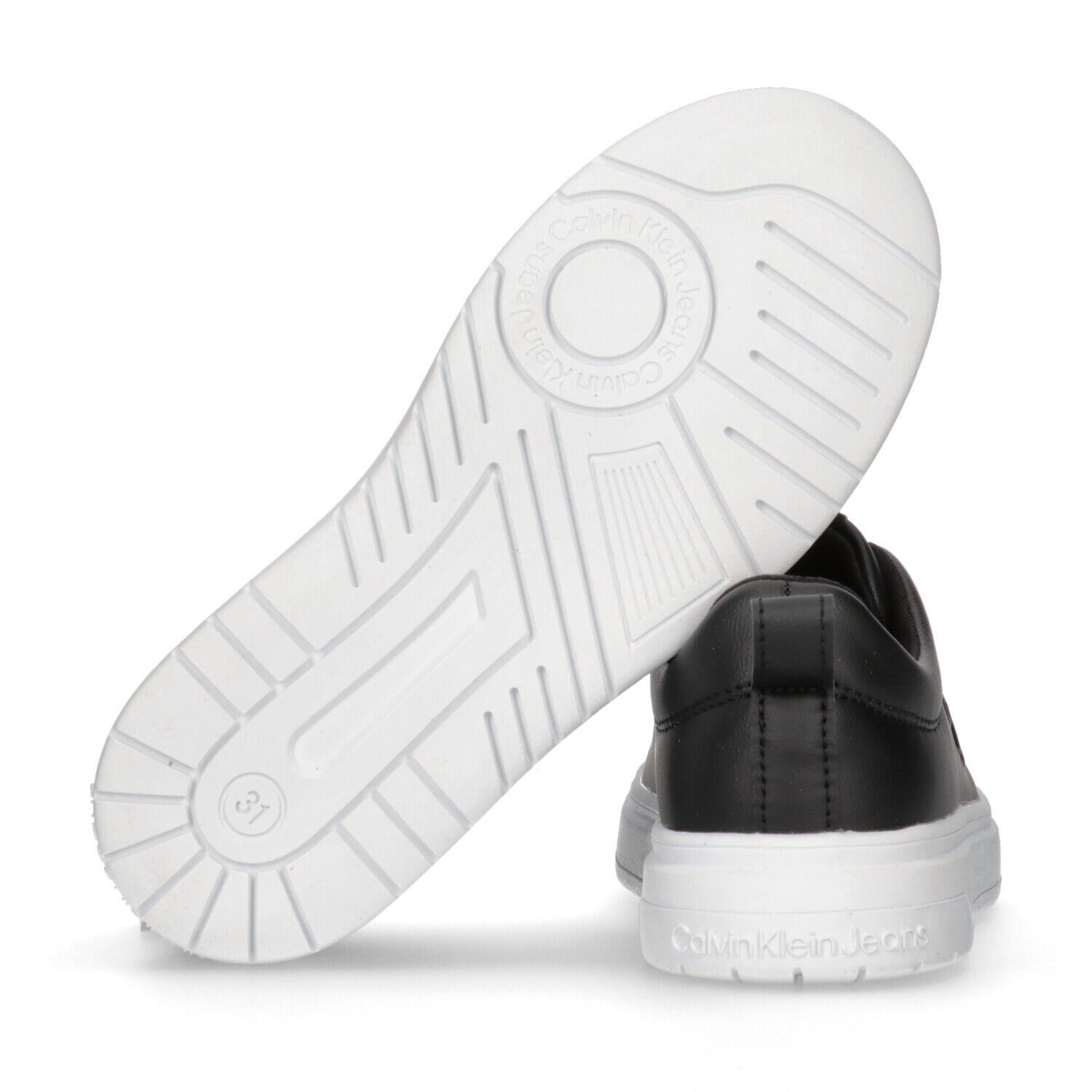 Black & White Logo Trainers, 2, hi-res