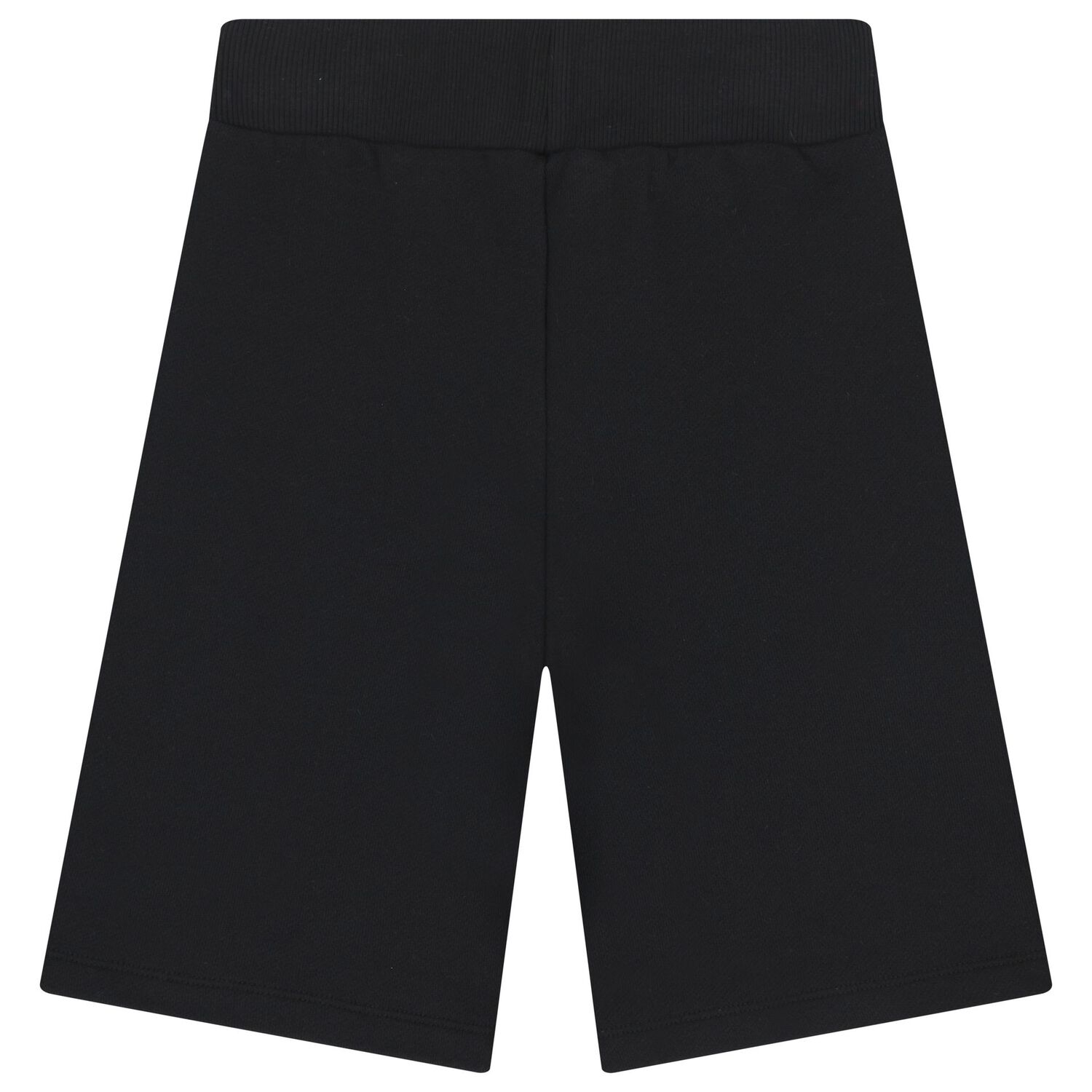 Boys Black Logo Shorts, 2, hi-res