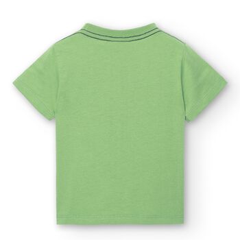 Boys Green Puzzle T-Shirt