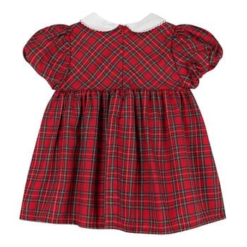 Baby Girls Red Tartan Dress