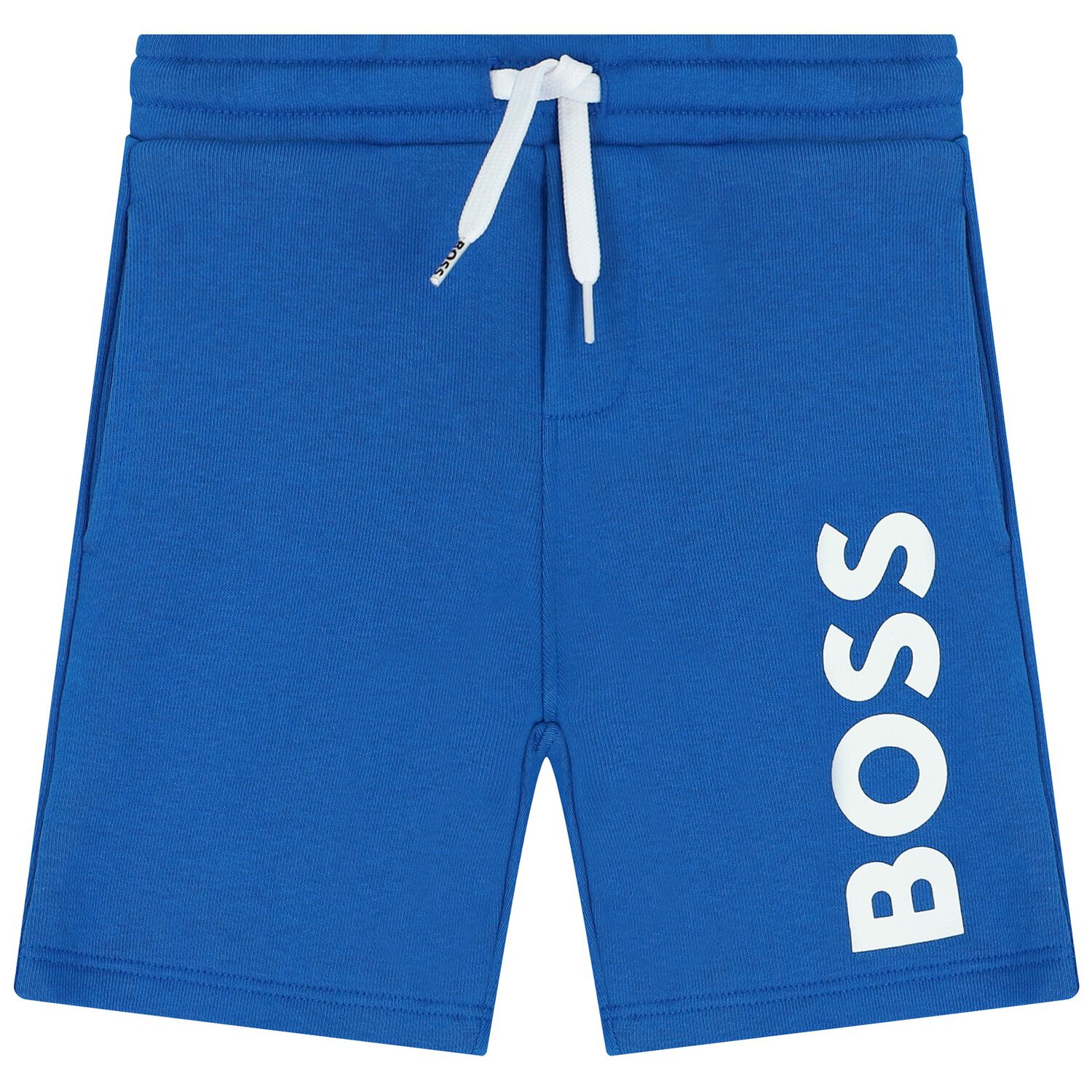 Younger Boys Blue Logo Shorts, 3, hi-res image number null
