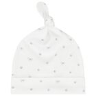 White Silver Bow Babygrow Set, 1, hi-res