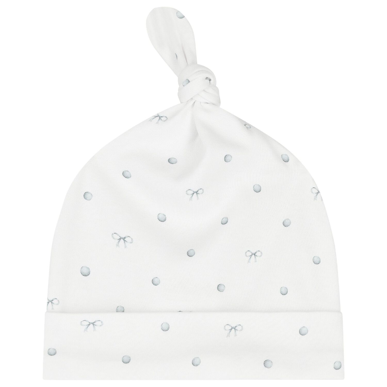 White Silver Bow Babygrow Set, 1, hi-res image number null