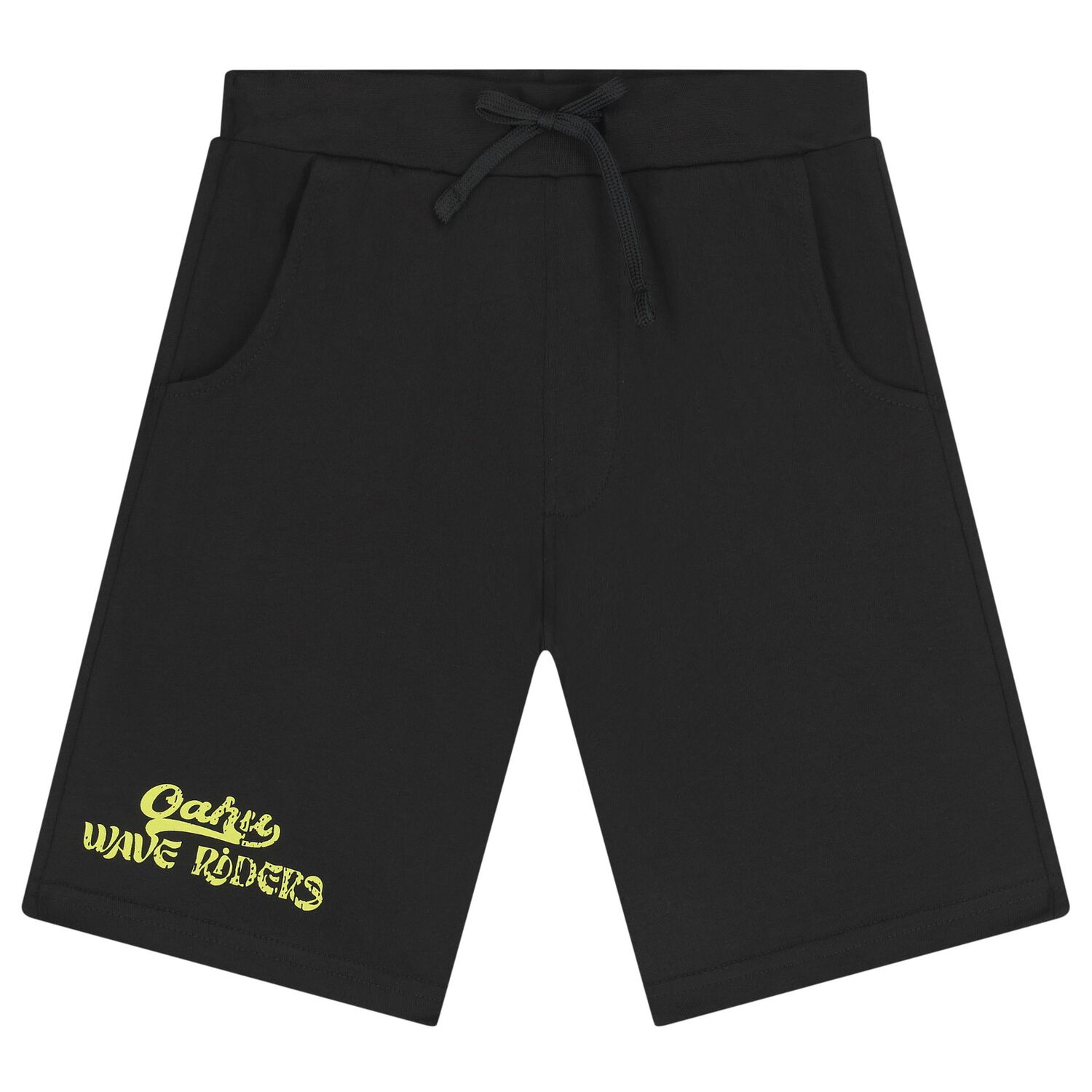 Boys Green & Black Shorts Set, 1, hi-res
