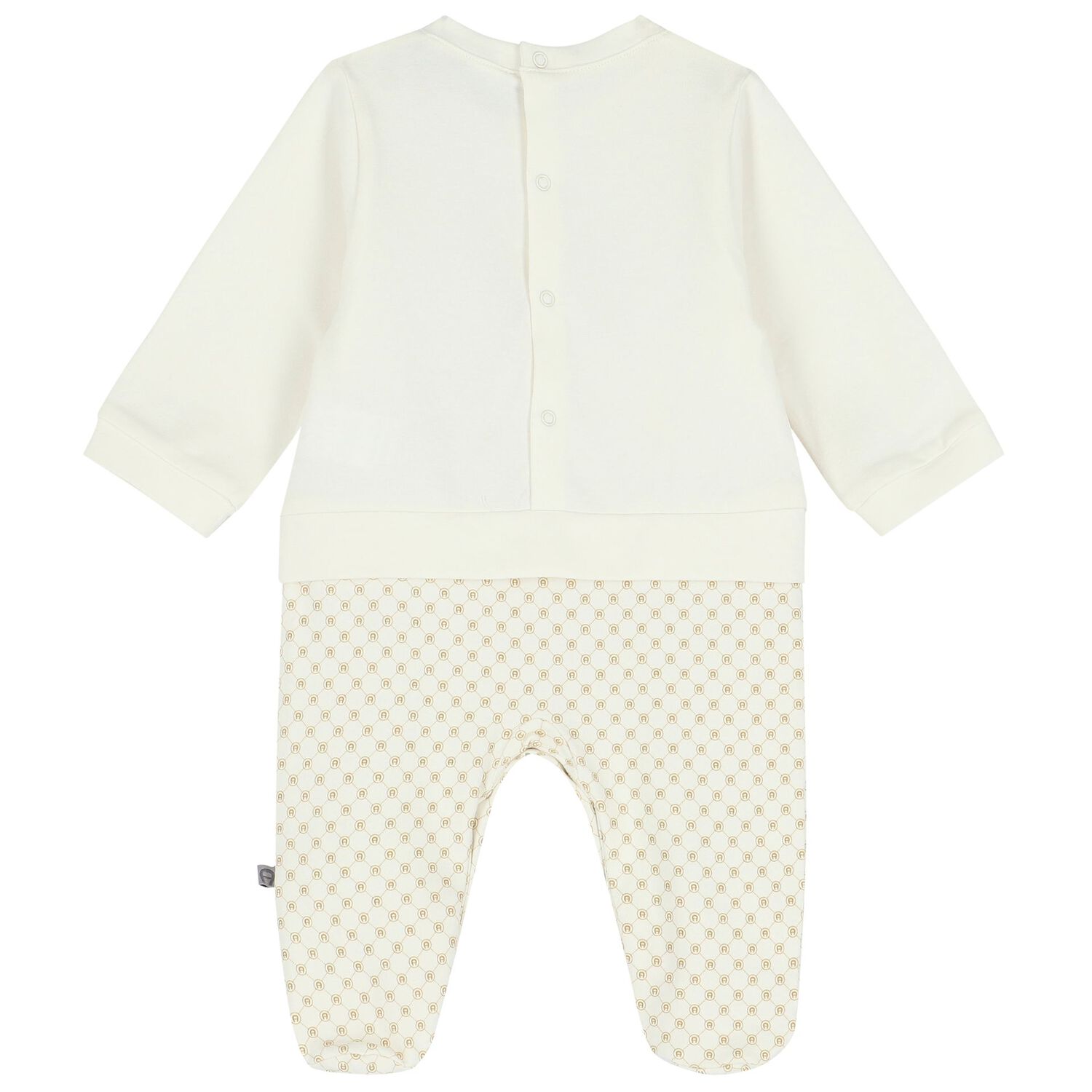 Ivory Logo Babygrow, 1, hi-res image number null