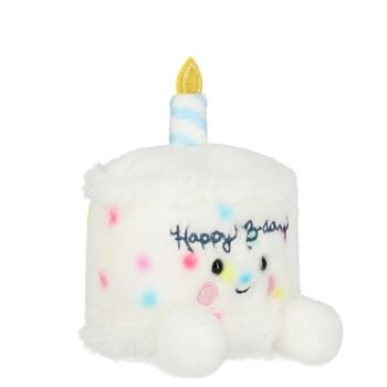 White Palm Pals Happy B'day Cake Baby Soft Toy ( 16CM )