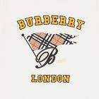 Boys Ivory Logo Flag T-Shirt, 1, hi-res