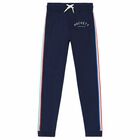 Boys Navy Logo Joggers, 1, hi-res