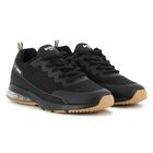 Boys Mini Me Black Logo Trainers, 1, hi-res