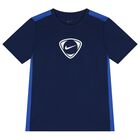 Boys Blue Logo Dri-Fit T-Shirt, 1, hi-res