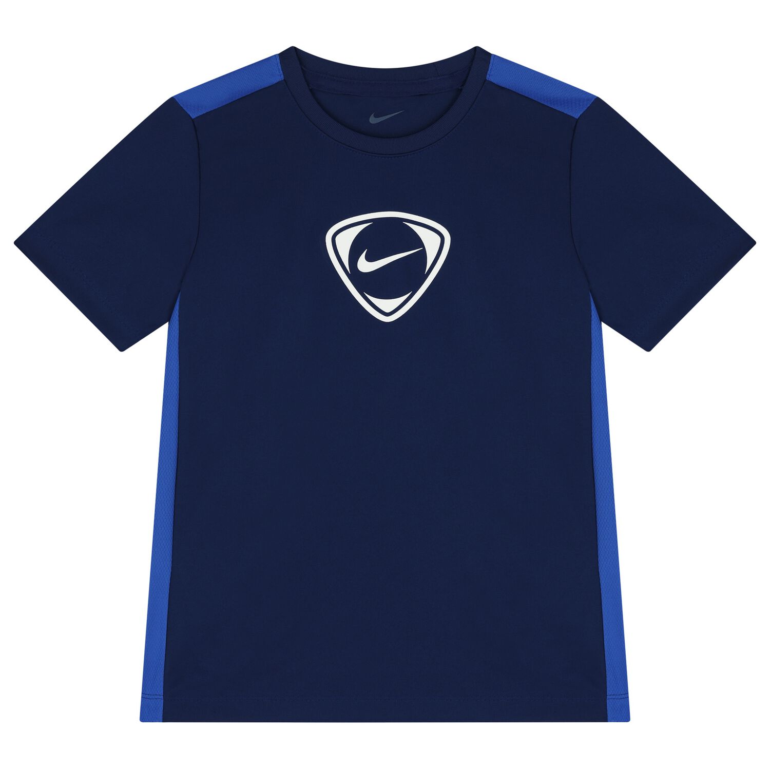 Boys Blue Logo Dri-Fit T-Shirt, 1, hi-res