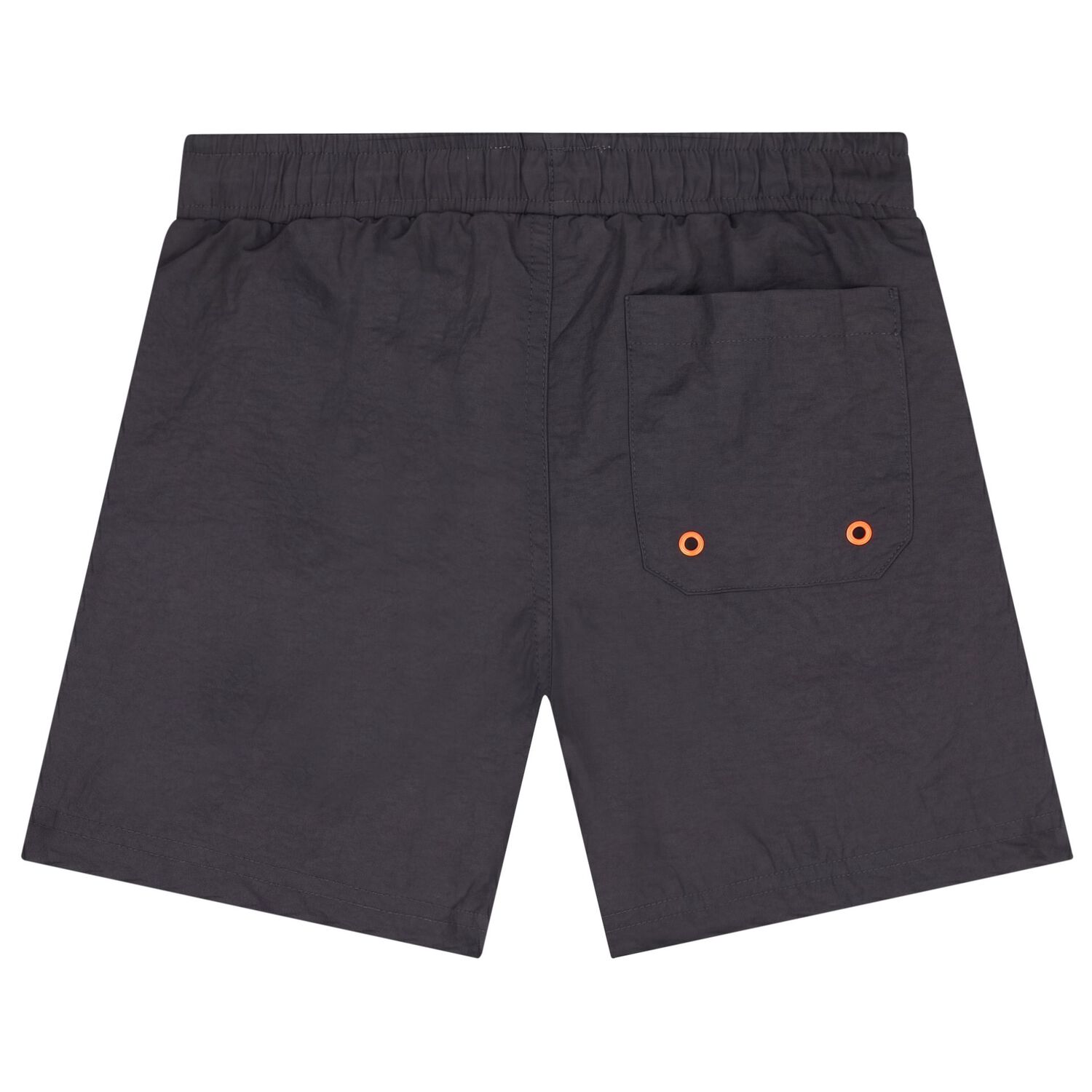 Boys Grey Logo Swim Shorts, 1, hi-res