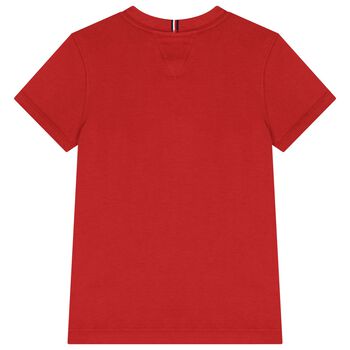 Boys Red Logo T-Shirt