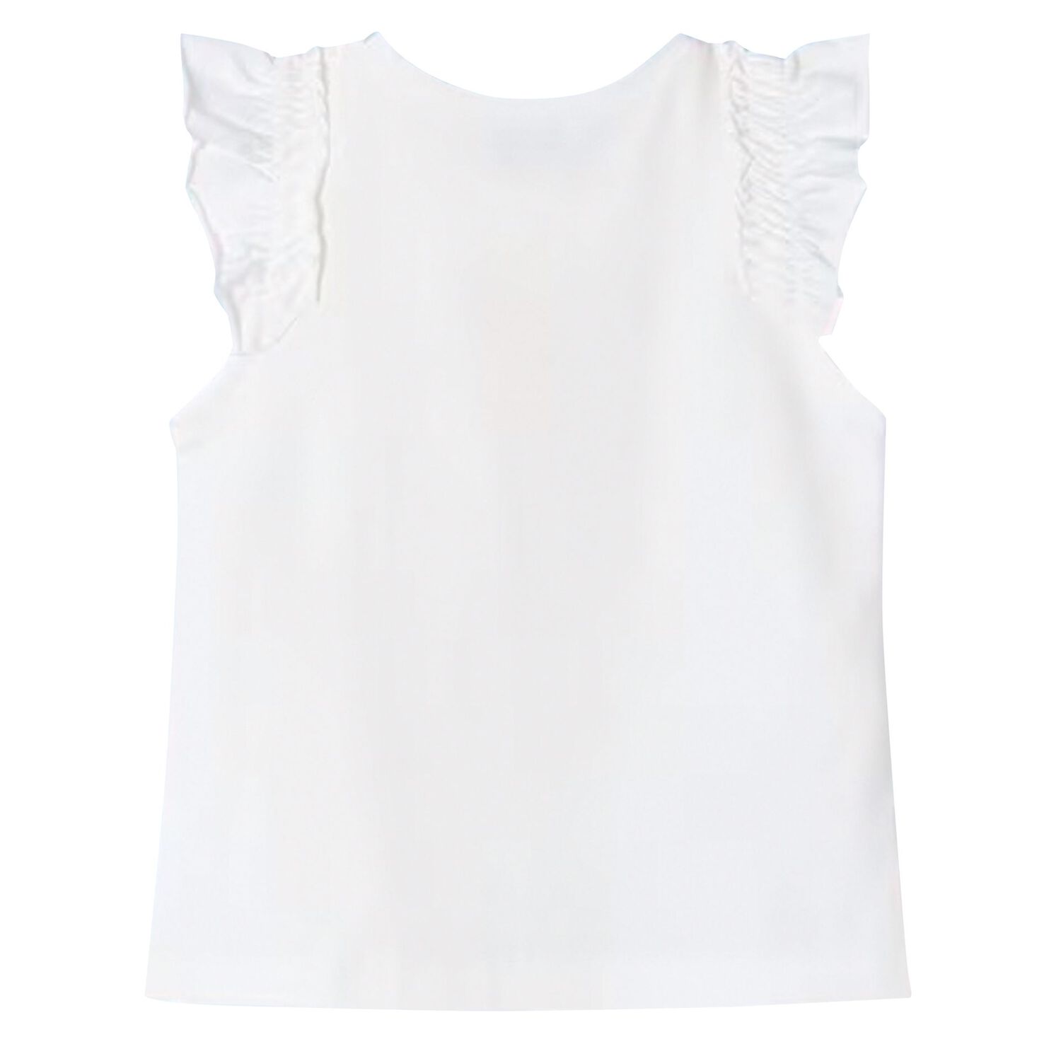 Girls White T-Shirt, 1, hi-res image number null
