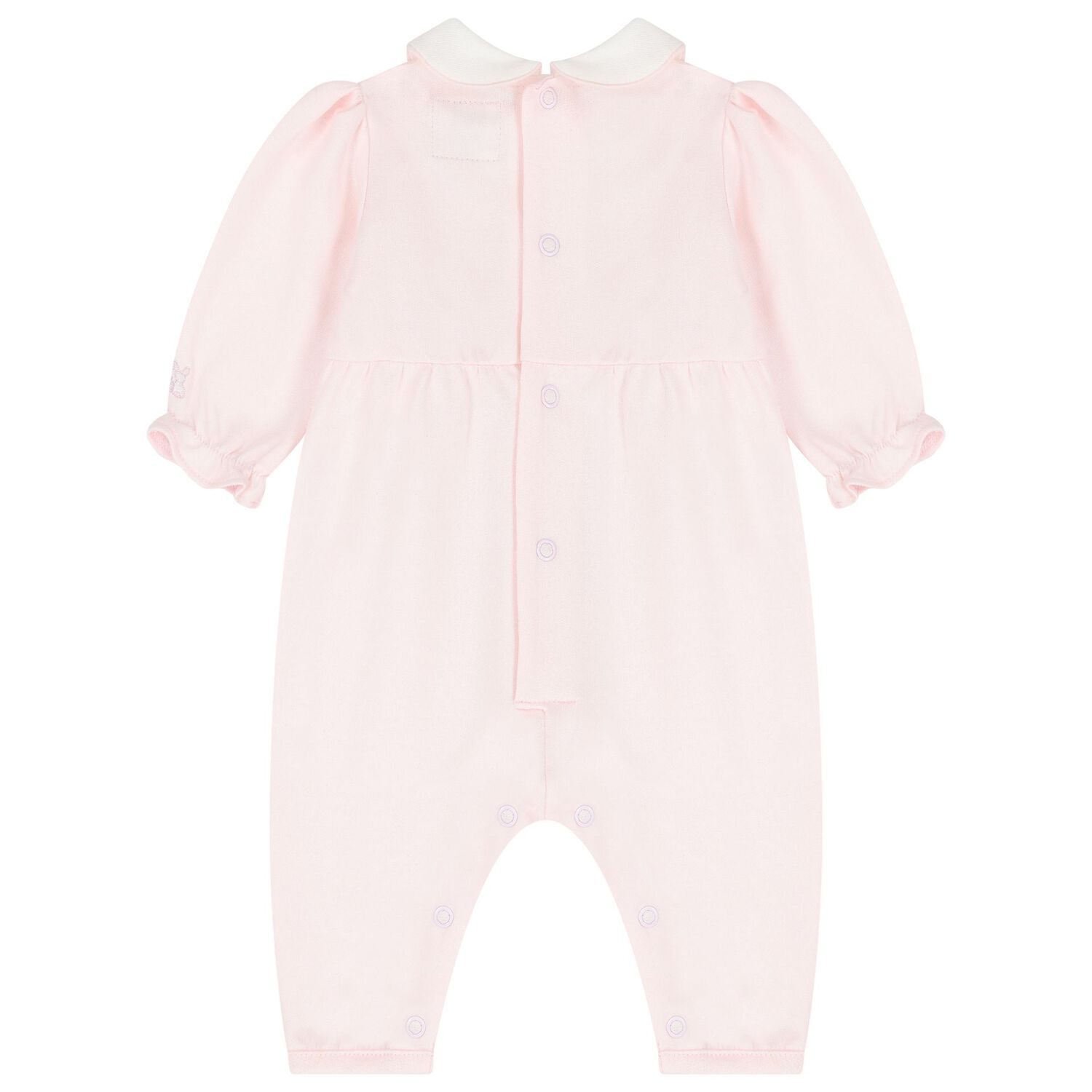 Baby Girls Pink Romper Set, 1, hi-res