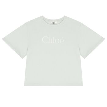 Girls Grey Logo T-Shirt
