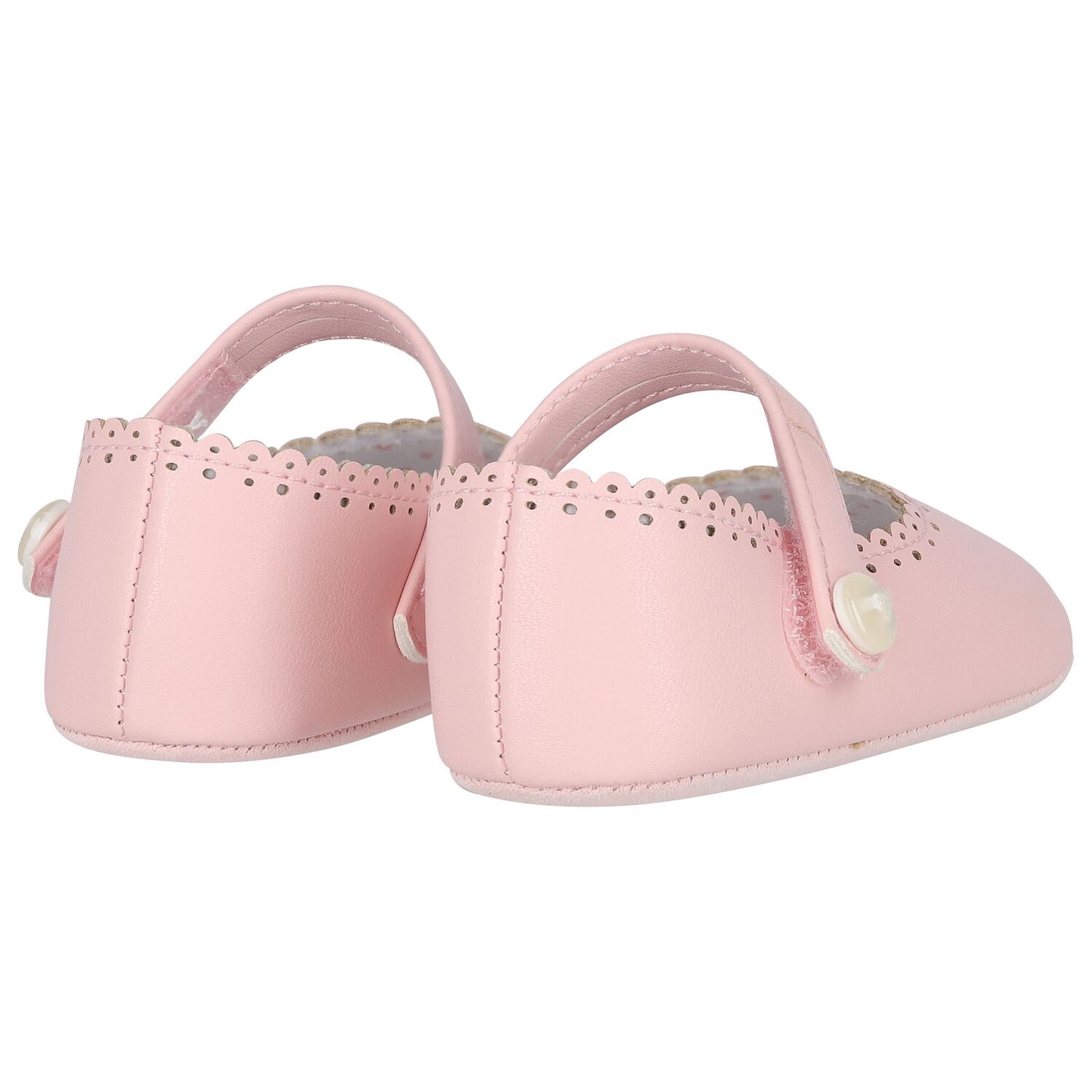 Baby Girls Pink Pre Walker Shoes, 1, hi-res