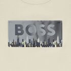 Younger Boys Ivory Logo T-Shirt, 1, hi-res