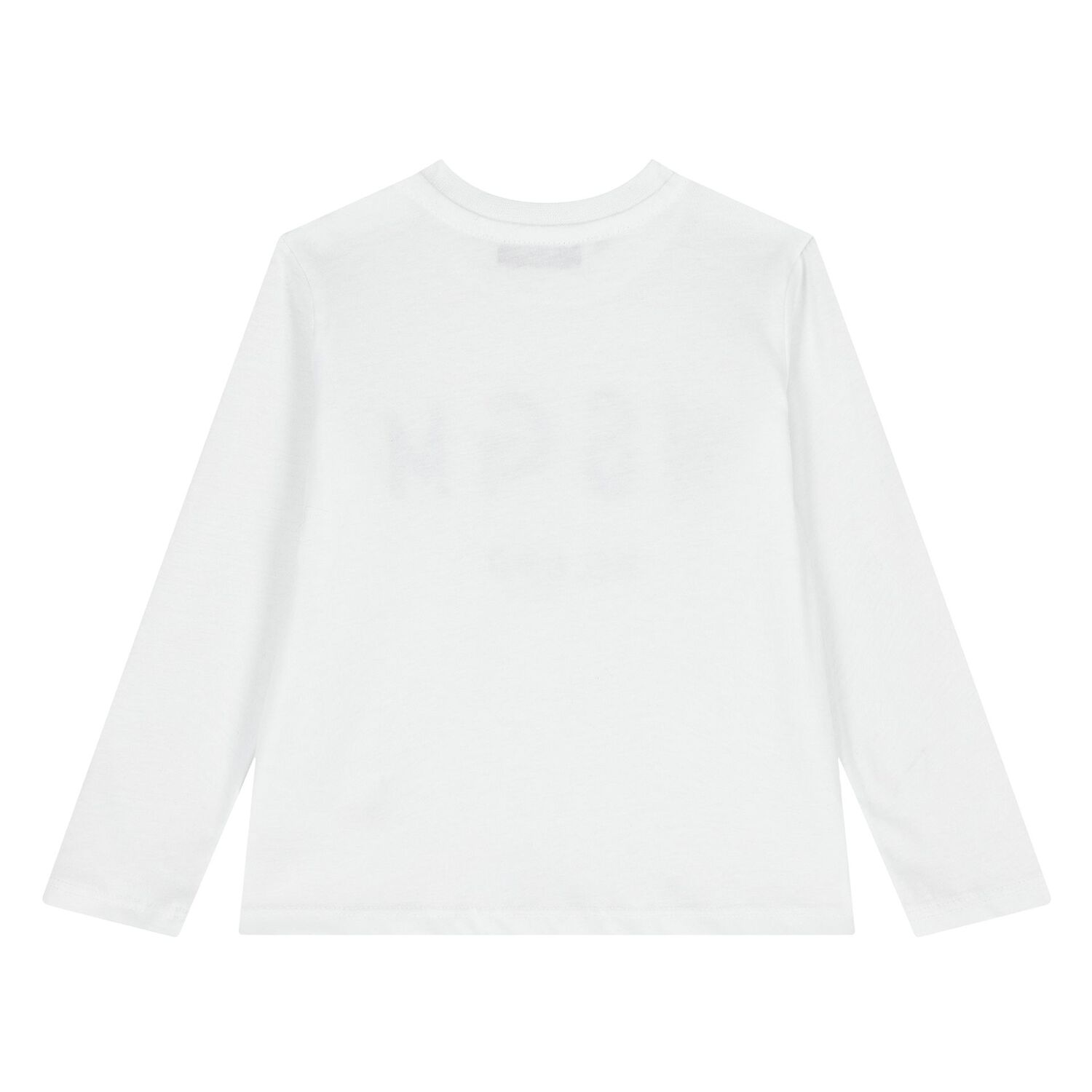 White Logo Younger Long Sleeve Top, 1, hi-res image number null