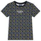 Boys Blue Logo T-Shirt, 1, hi-res
