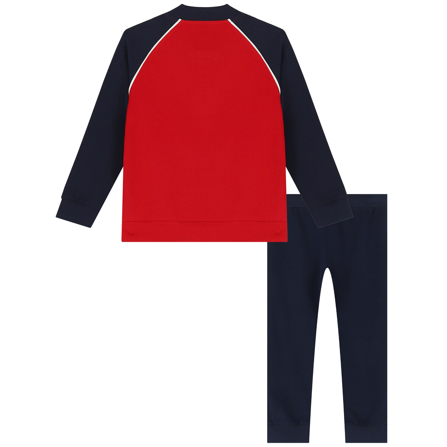 Boys Red & Navy Tracksuit, 2, hi-res image number null