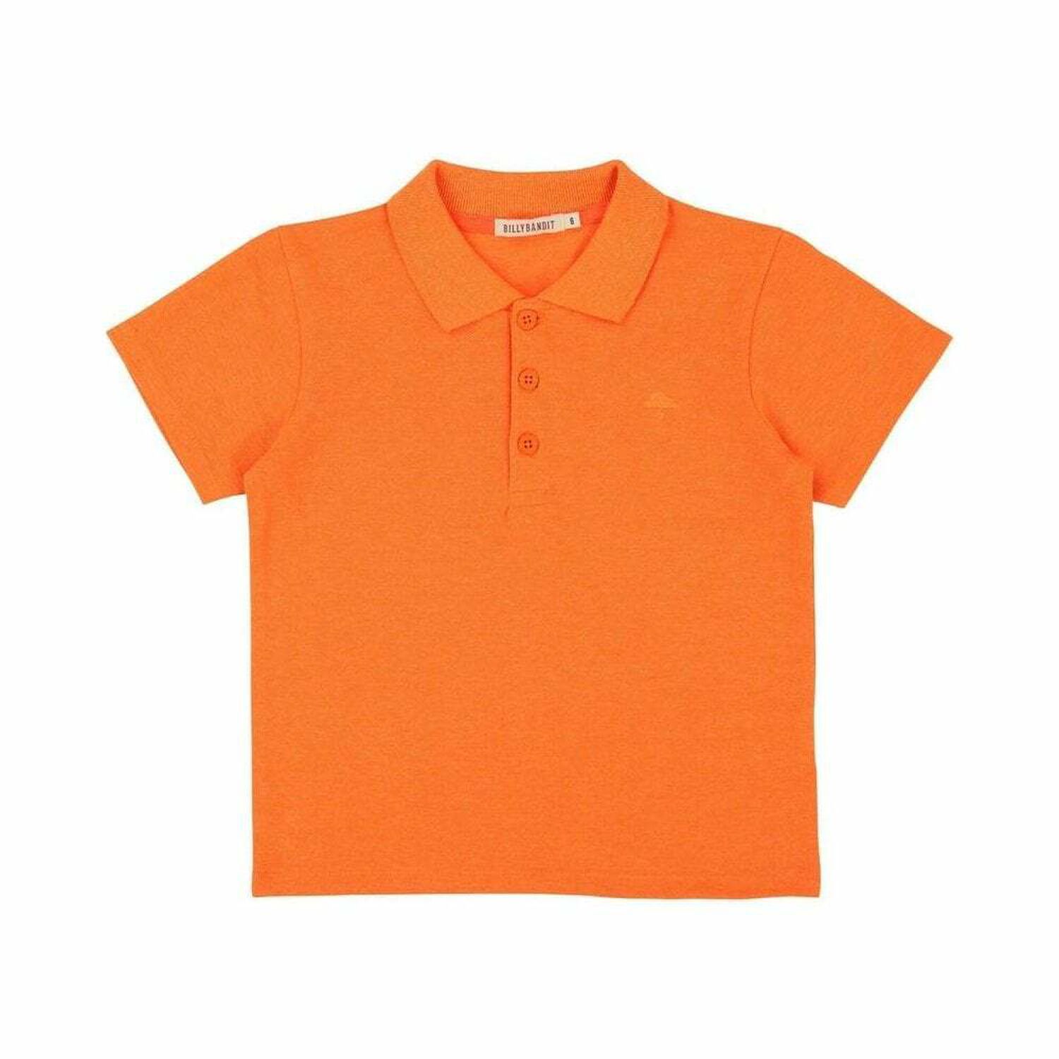 Boys Orange Polo Shirt, 1, hi-res