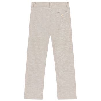 Boys Beige Trousers