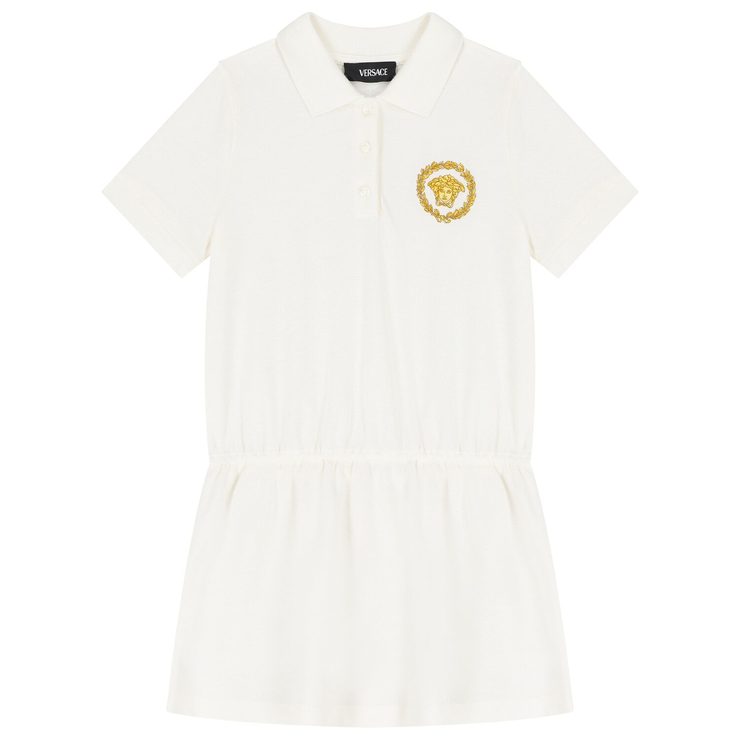 Girls Ivory Polo Dress, 1, hi-res image number null